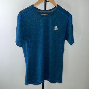 Adidas Mens Compression Shirt, Blue, Sz Large, worn few times